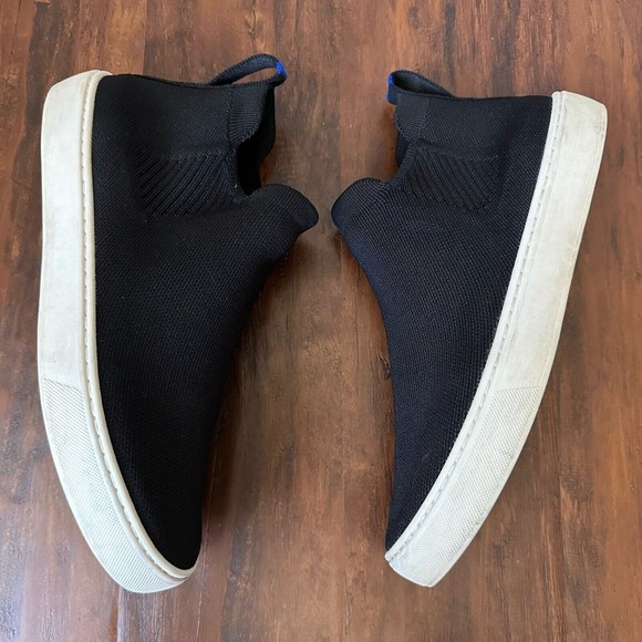 ROTHY'S The Chelsea Ankle Boot / Booties in Black - Picture 5 of 13